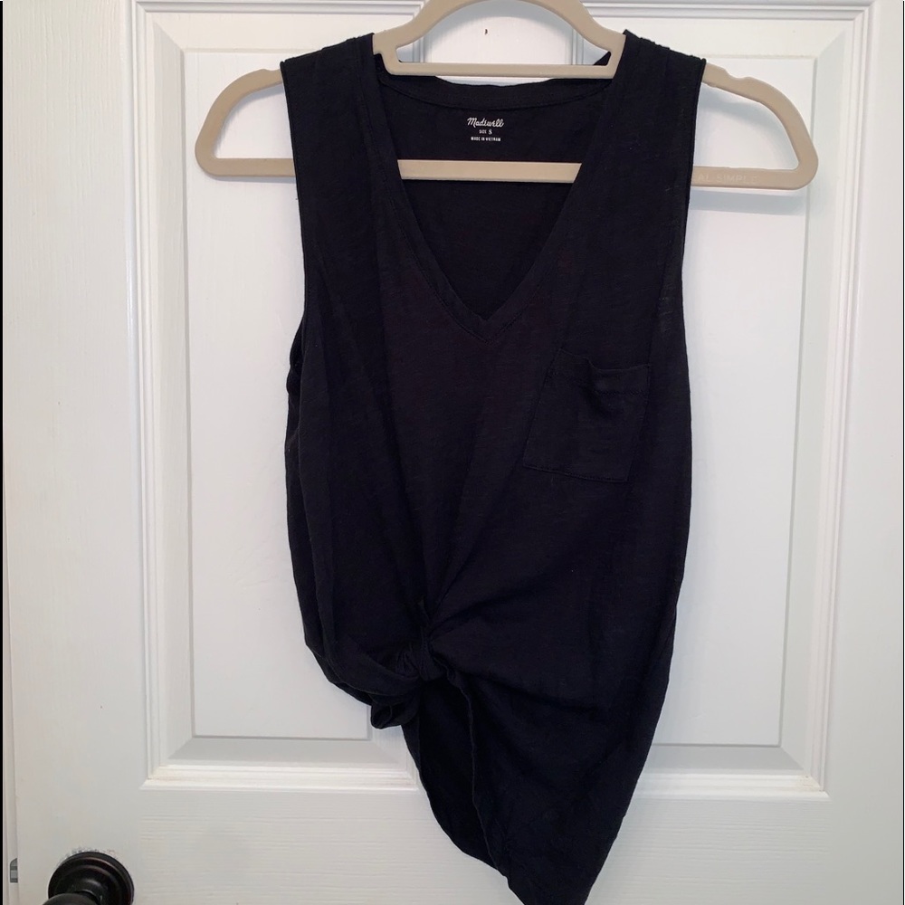Madewell Black Tank❤️Size S